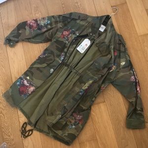 Military look jacket